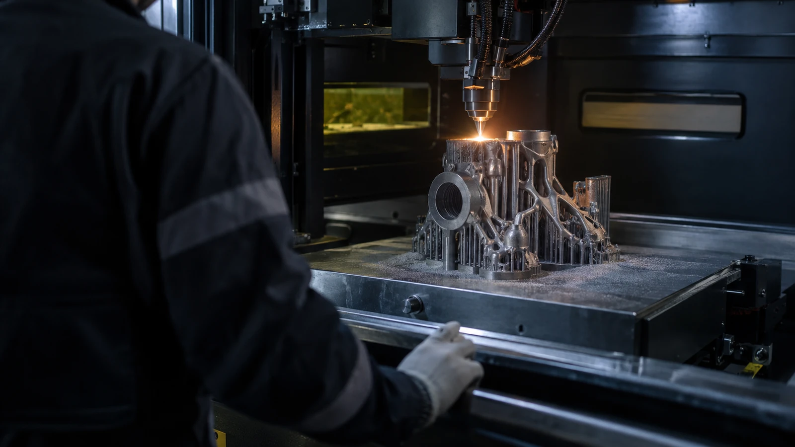 impression 3d metal piece industrie