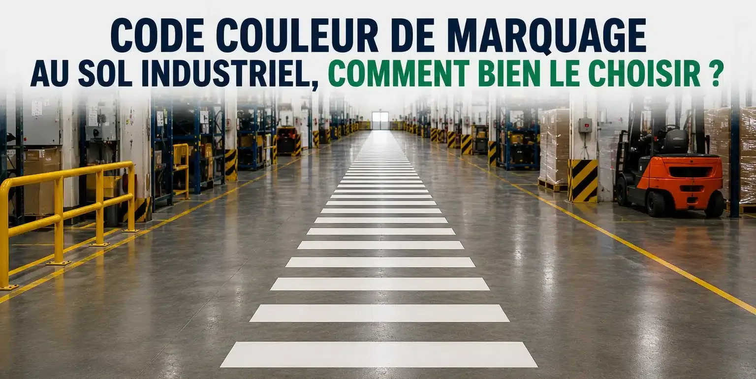 code couleur marquage sol industriel