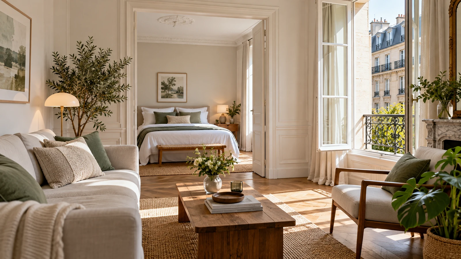 logement prepare pour accueillir des voyageurs