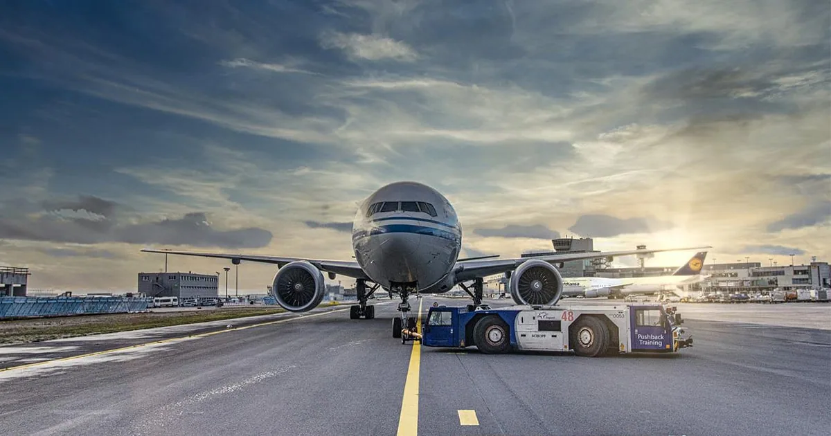 premier voyage en avion