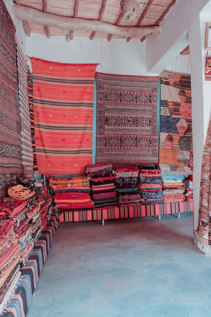 exemples de tissus marocains