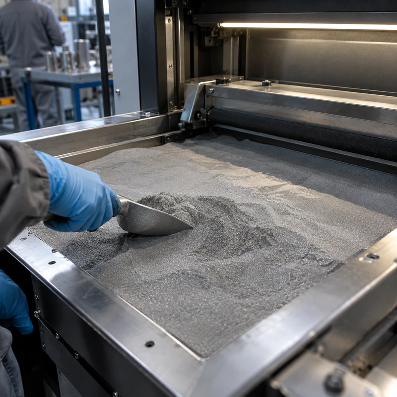 fusion laser poudre metallique machine