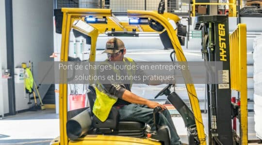 Port de charges lourdes : les exosquelettes et bonnes pratiques sont vos amis !
