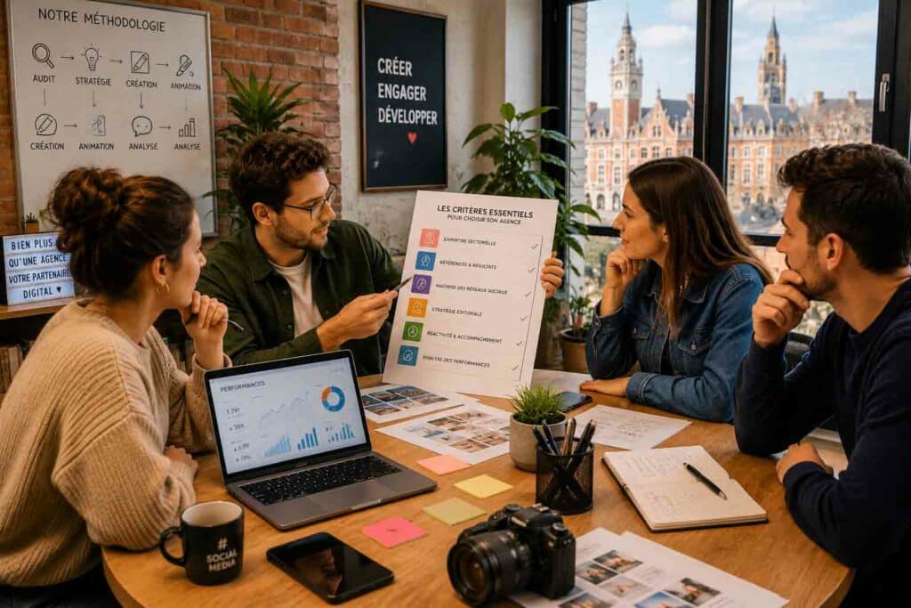 critères essentiels pour sélectionner une agence de community manager à Lille