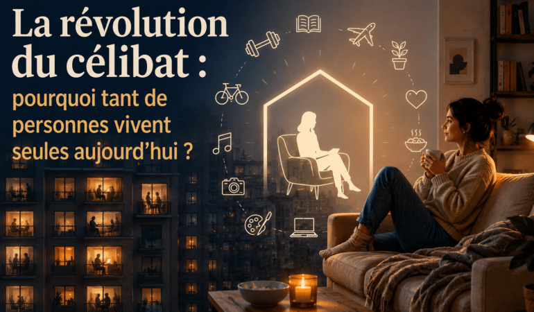 La révolution du célibat : pourquoi tant de personnes vivent seules aujourd&rsquo;hui ?